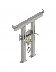 Supporto bidet per cartongesso