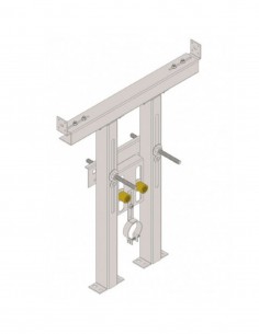 Supporto bidet per cartongesso 2