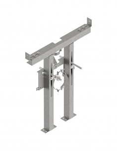 Supporto WC per cartongesso