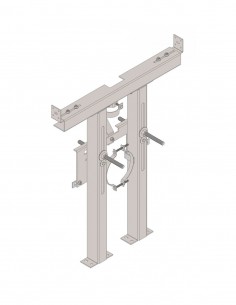 Supporto WC per cartongesso 2
