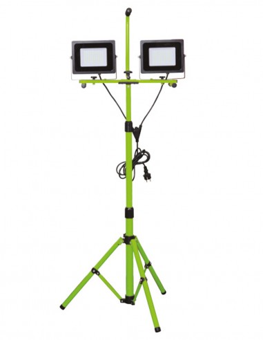 Faretto con treppiede telescopico a LED