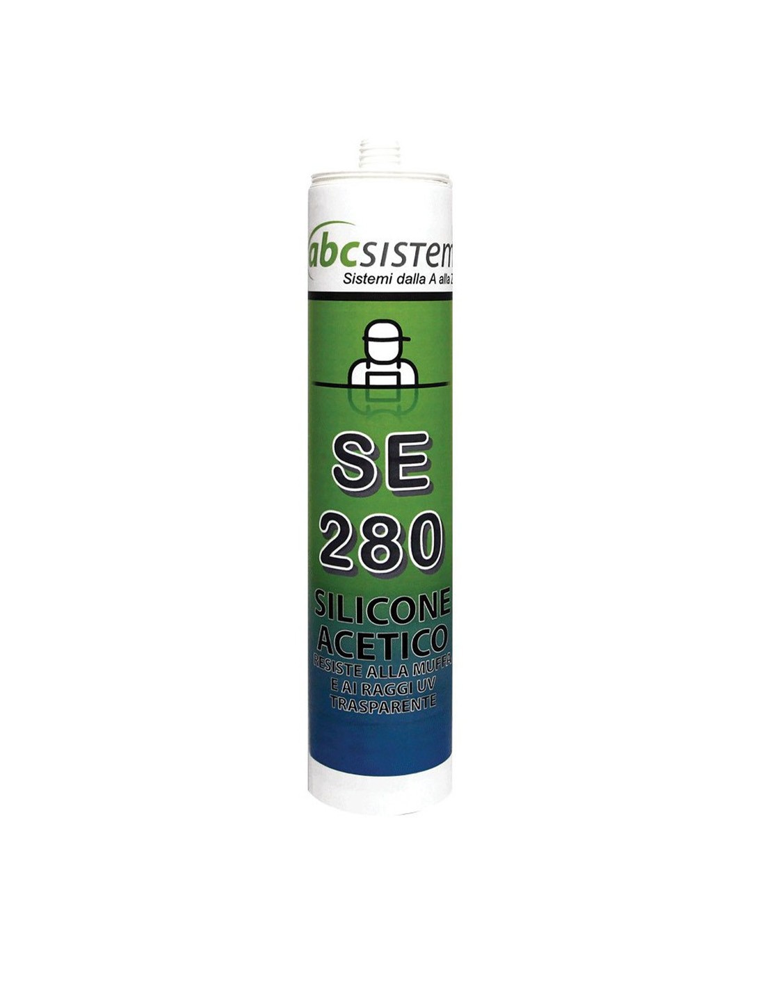 Silicone acetico trasparente 280 ml