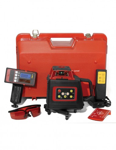 Laser rotativo a raggio rosso con...